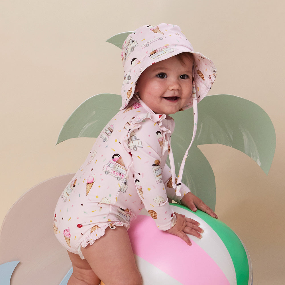 Ice Creams Frill Swimsuit - View 4