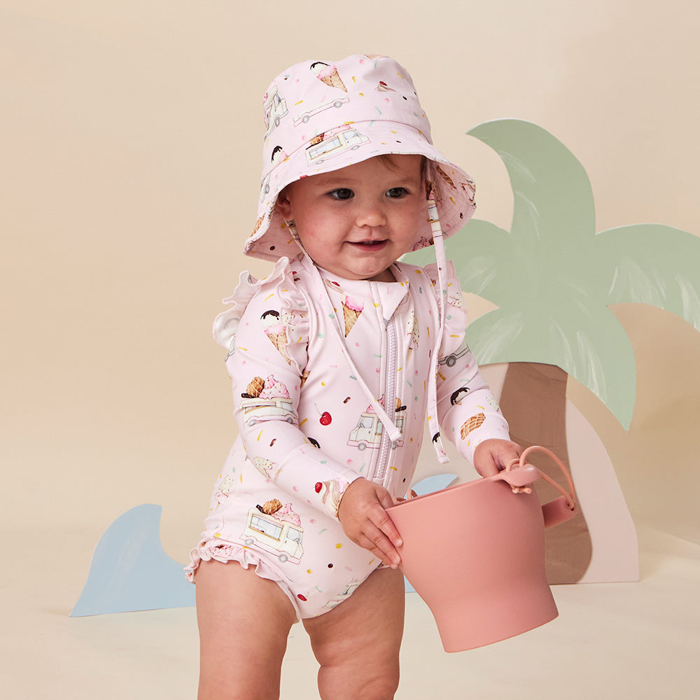 Ice Creams Frill Swimsuit - View 14
