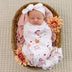 Ice Creams Organic Jersey Wrap & Topknot Set | Snuggle Hunny