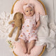 Ice Creams Organic Snuggle Overall Shorts - Thumbnail 9