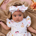 Ice Creams Organic Oversized Bow | Snuggle Hunny