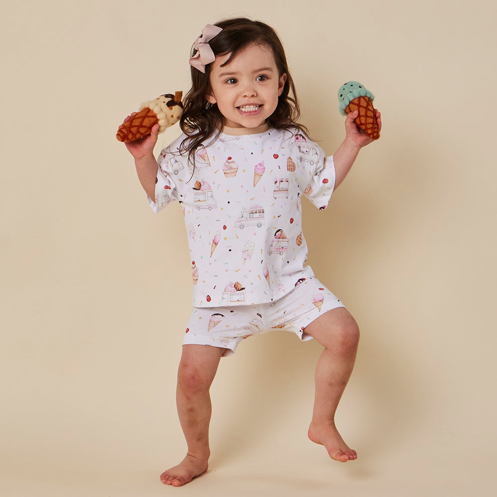 Ice Creams Organic Oversized Tee - View 3