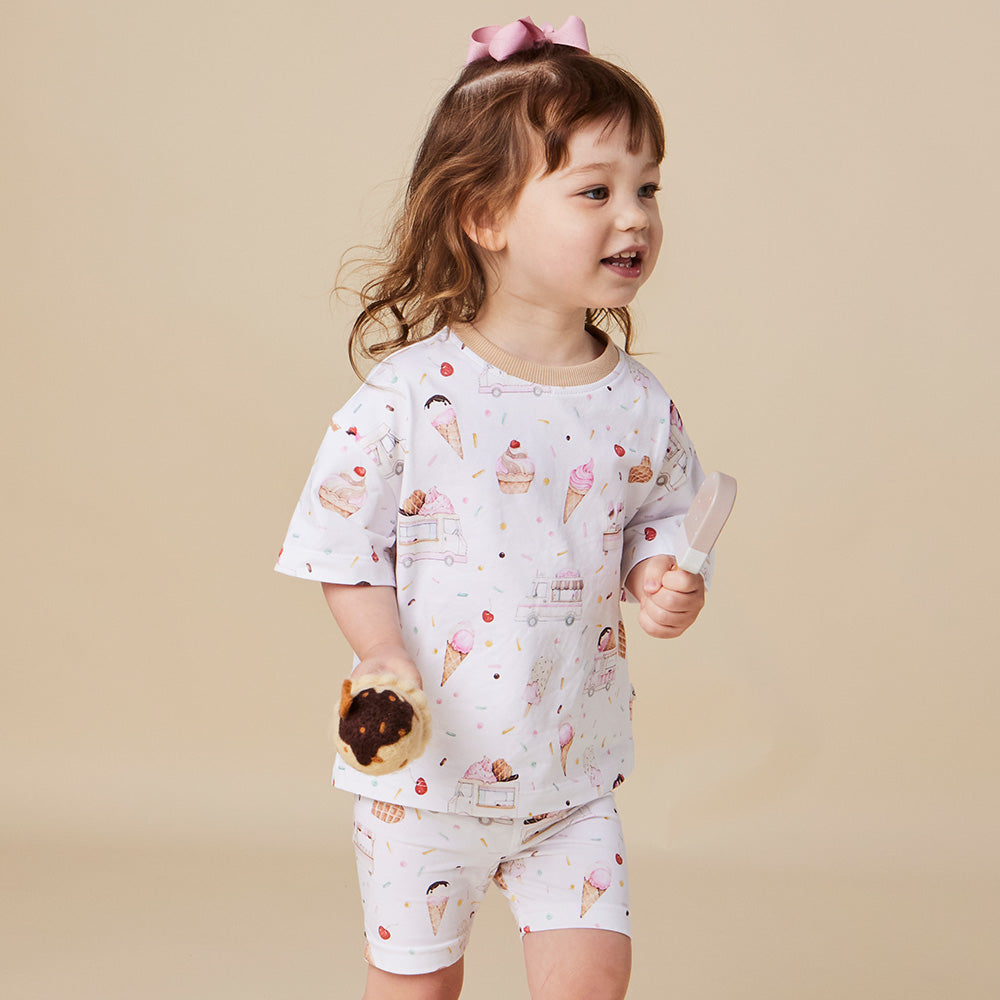 Ice Creams Organic Oversized Tee - View 17