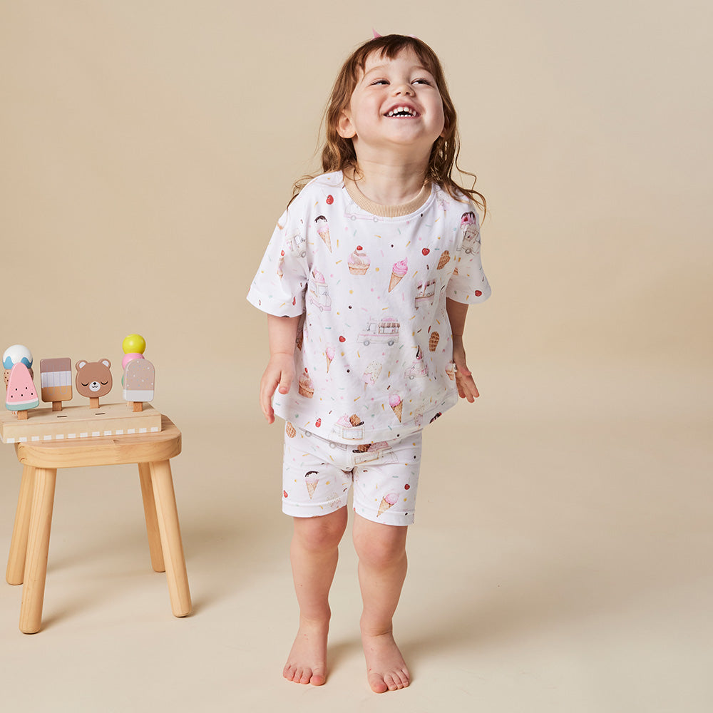 Ice Creams Organic Oversized Tee - View 9