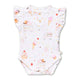 Ice Creams Short Sleeve Organic Bodysuit with Frill - Thumbnail 2