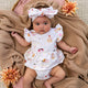 Ice Creams Short Sleeve Organic Dress - Thumbnail 8