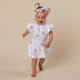 Ice Creams Short Sleeve Organic Dress | Snuggle Hunny