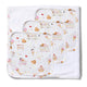 Ice Creams Organic Baby Towel & Wash Cloth Set - Thumbnail 1