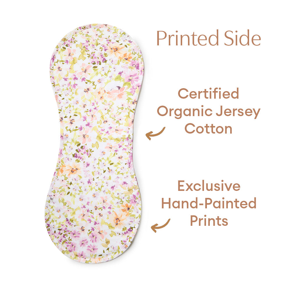 Isla Organic Cotton Burp Cloth - View 6