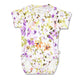 Isla Short Sleeve Organic Kimono Bodysuit - Thumbnail 2