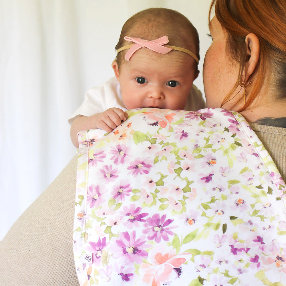 Isla Organic Cotton Burp Cloth - View 4