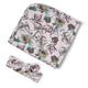 Banksia Organic Jersey Wrap & Topknot Set - Thumbnail 2