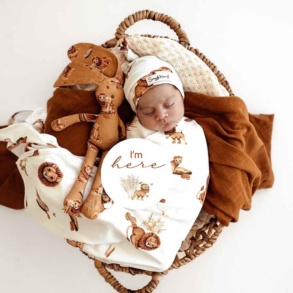 Lion 2024 swaddle blanket