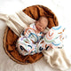 Rainbow Baby Organic Jersey Wrap & Beanie Set - Thumbnail 8