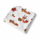 Reindeer Organic Jersey Wrap & Beanie Set + Milestone Card - Thumbnail 5
