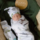 Jersey Wraps - Safari Baby Jersey Wrap & Beanie Set