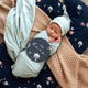 Sage Jersey Wrap Birth Announcement Set - Thumbnail 3