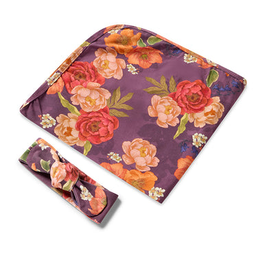 Sienna Organic Jersey Wrap & Topknot Set | Snuggle Hunny