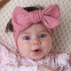 Jewel Pink Organic Oversized Bow - Thumbnail 10