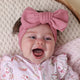 Jewel Pink Organic Oversized Bow - Thumbnail 3