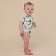 Jungle Short Sleeve Organic Bodysuit - Thumbnail 4