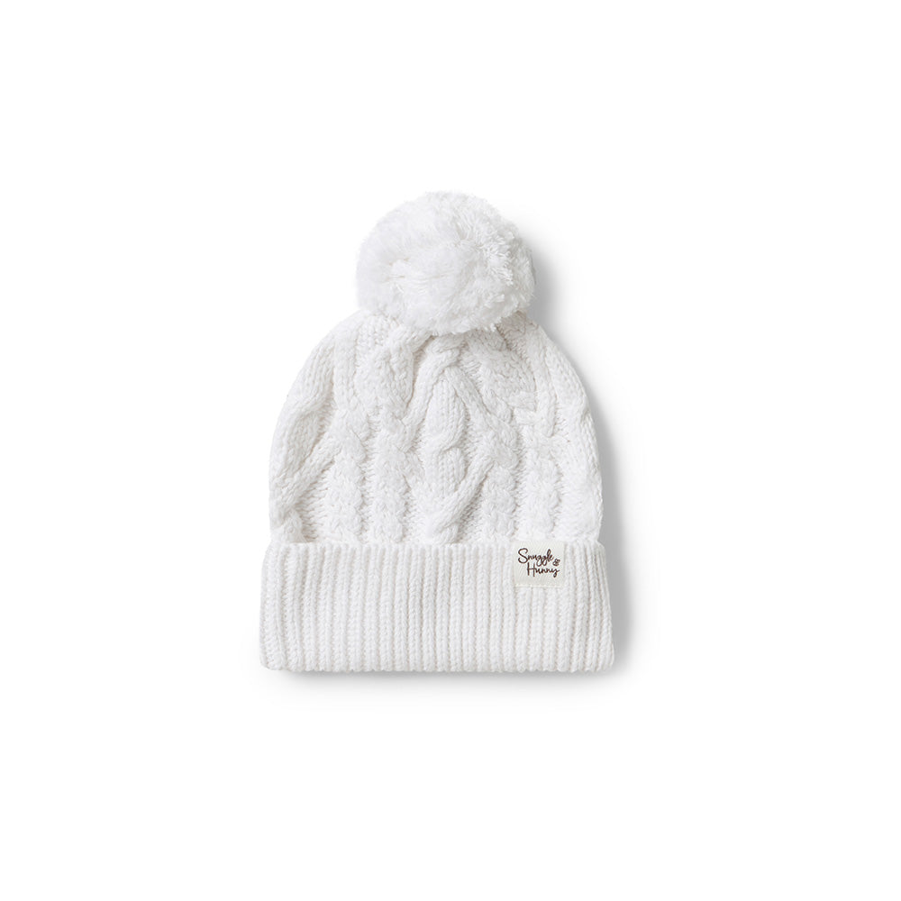 Ugg Hats Wholesale Organic White Knit Beanie Snuggle Hunny
