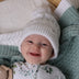 White Organic Baby Knit Beanie | Snuggle Hunny