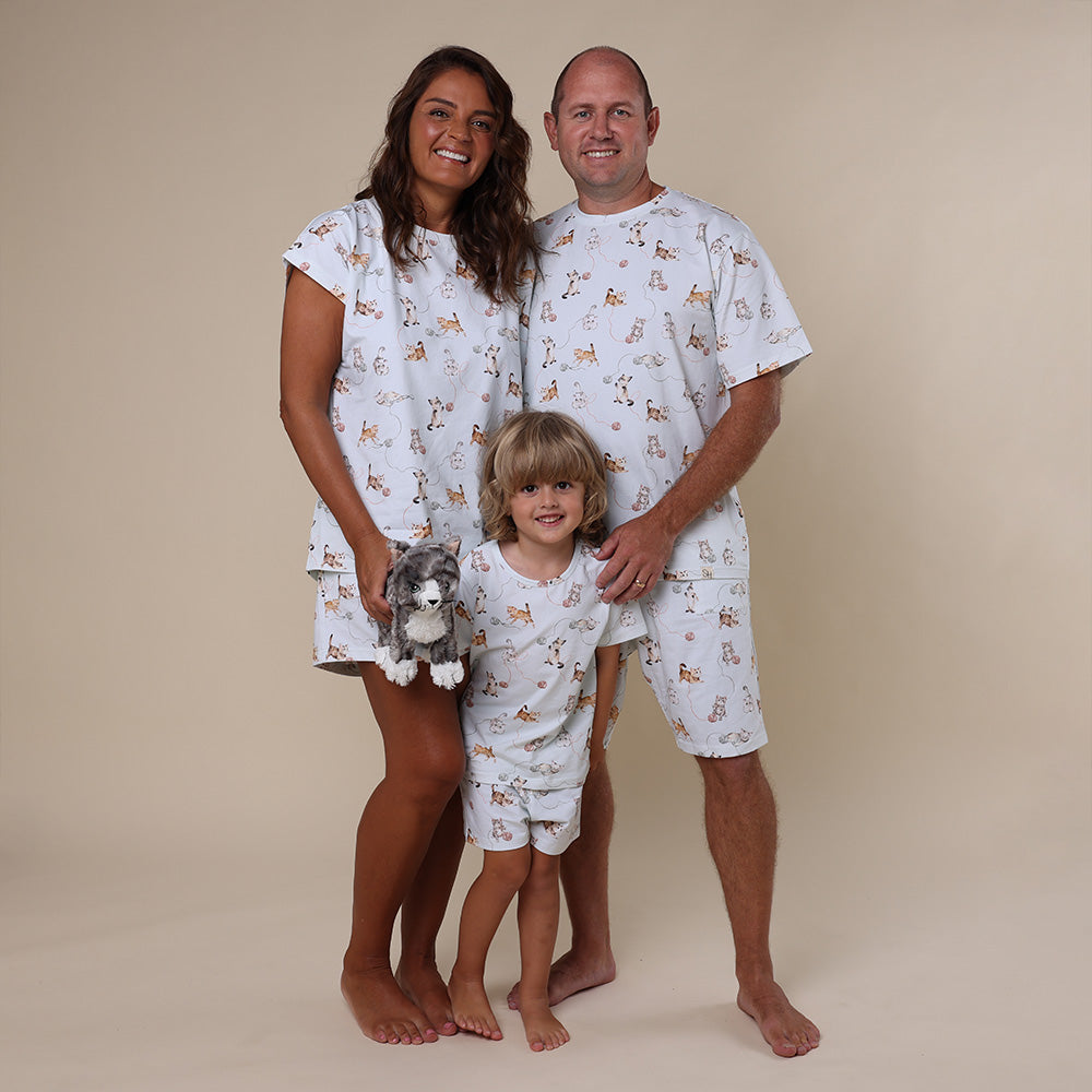 Kittens Organic Mens PJ Set - View 2
