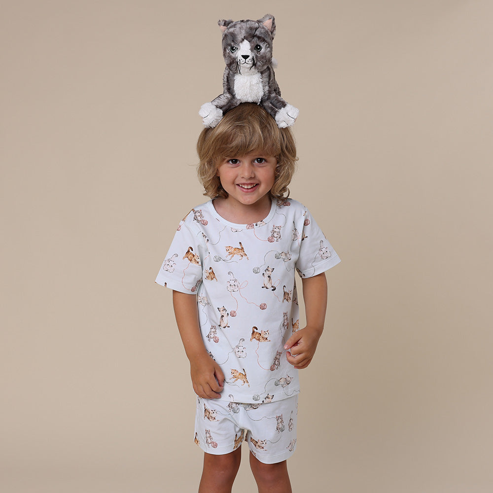 Kittens Organic Kids PJ Set - View 6
