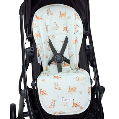Kittens Universal Organic Pram Liner | Snuggle Hunny