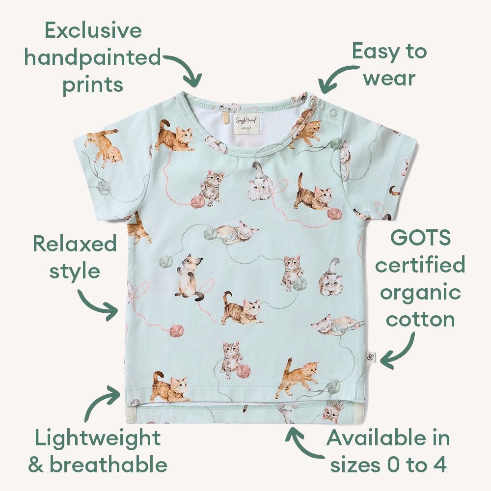 Kittens Organic T-Shirt - View 4