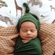 Olive Organic Knotted Beanie - Thumbnail 4
