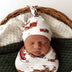 Knotted Beanie - Reindeer Organic Knotted Beanie