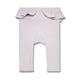 Lavender Organic Pants with Frill (Limited Style) - Thumbnail 2