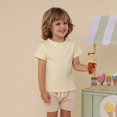 Lemon Sorbet Organic T-Shirt | Snuggle Hunny