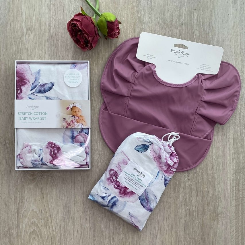 Lilac Skies & Mauve | Baby Gift Set-Snuggle Hunny