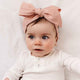Rust Pre-Tied Linen Bow - Baby & Toddler - Thumbnail 4