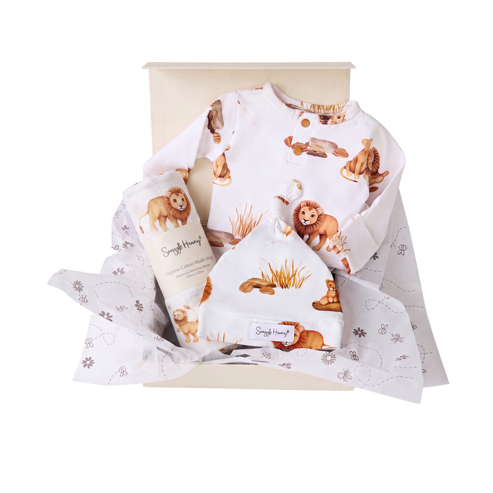 Classic Newborn Gift Hamper - Lion - View 1