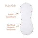 Little Racers Organic Cotton Burp Cloth - Thumbnail 6