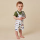 Little Racers Organic Snuggle Overall Shorts - Thumbnail 13