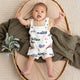 Little Racers Organic Snuggle Overall Shorts - Thumbnail 11