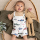 Little Racers Organic Snuggle Overall Shorts - Thumbnail 6