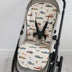 Little Racers Universal Organic Pram Liner | Snuggle Hunny