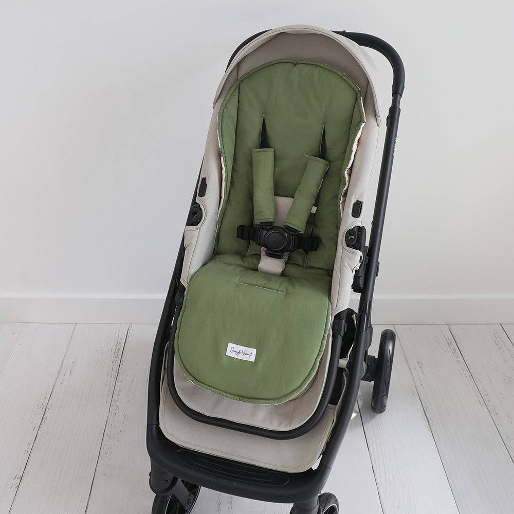 Bundle - Little Racers Pram Liner & Strap Cover Set - View 8