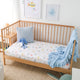 Little Subs Organic Fitted Cot Sheet - Thumbnail 1