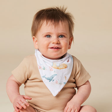 Little Subs Organic Dribble Bib | Snuggle Hunny