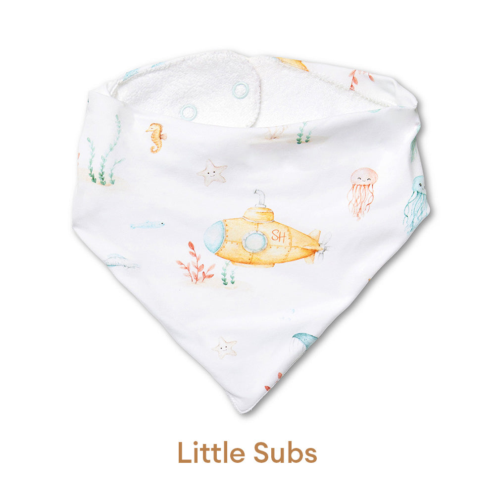 Organic Dribble Bib 2 Pack - Pick Your Prints - View 24