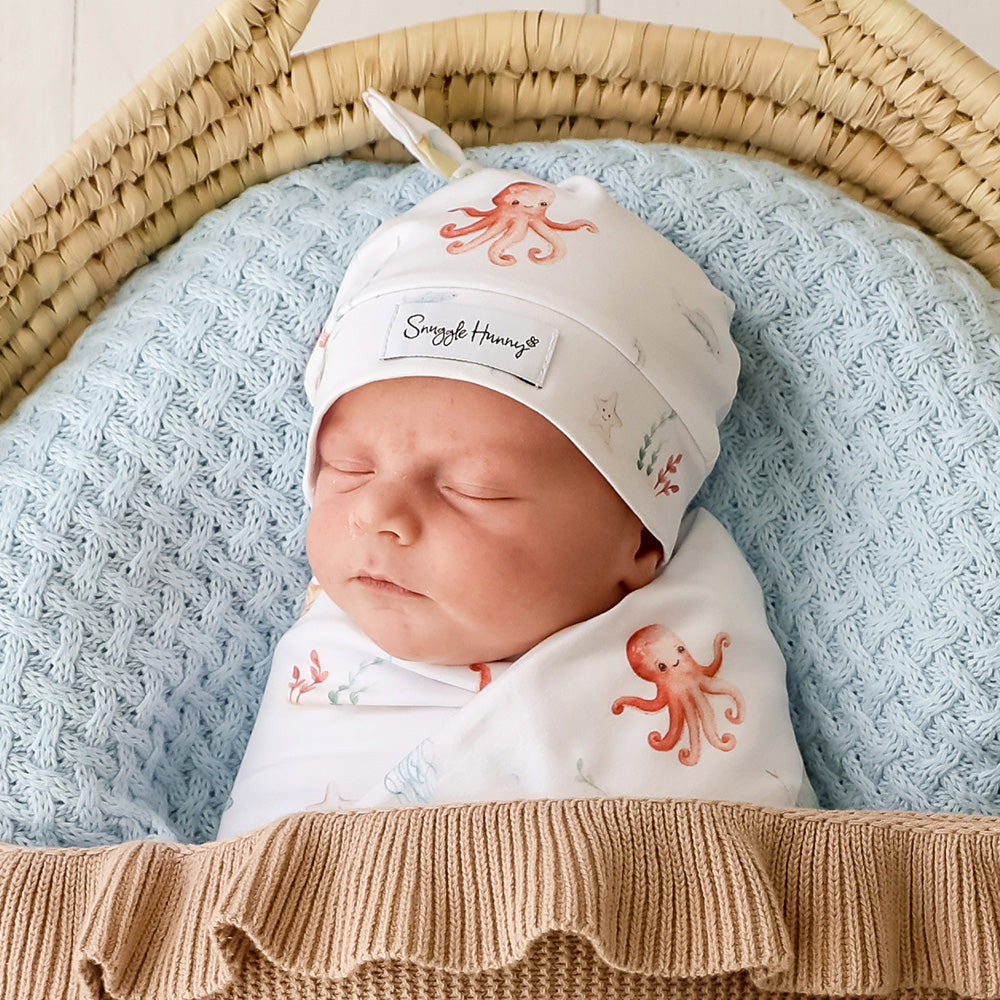 Little Subs Organic Knotted Beanie - View 5