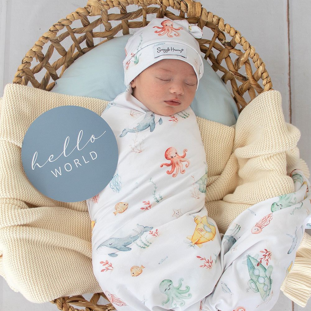 Little Subs & Aqua Reversible Milestone Cards - View 10