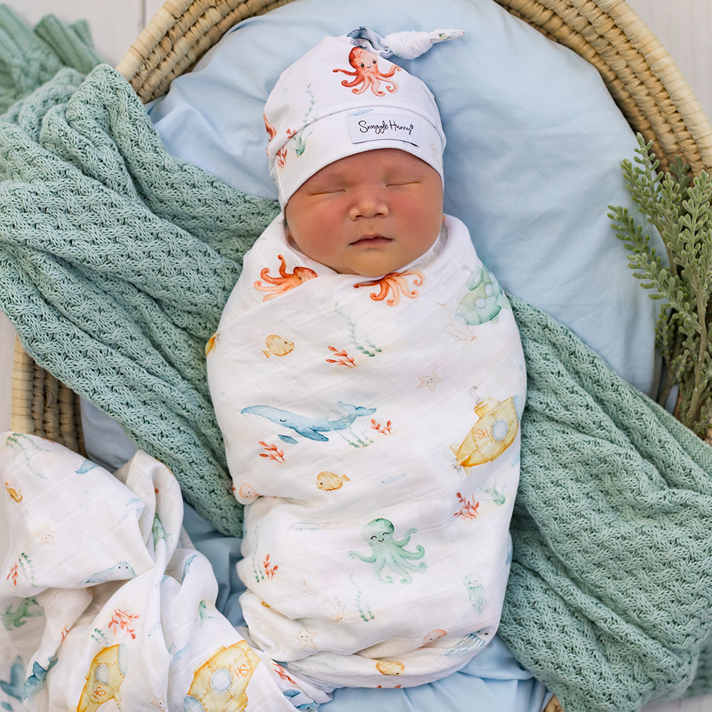 Little Subs Organic Muslin Wrap - View 6